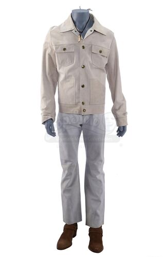 Lot # 53: ZOOLANDER 2 - Derek Zoolander's Suede Suit Costume