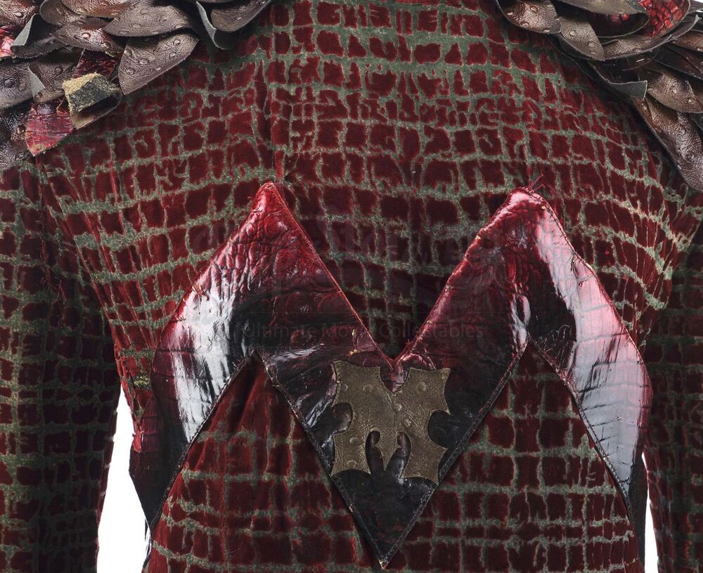Lot # 59: ZOOLANDER 2 - Jacobim Mugatu's Stunt Red Snakeskin Costume