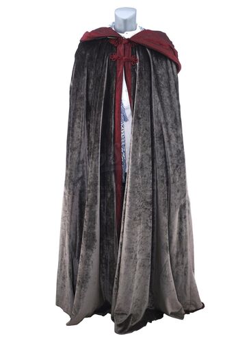 Lot # 64: ZOOLANDER 2 - Hansel McDonald's Grey and Red Robe Costume