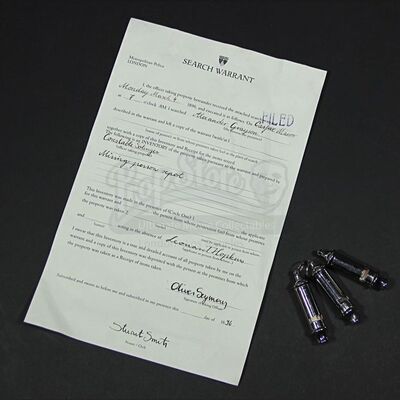 Search Warrant & Police Whistles