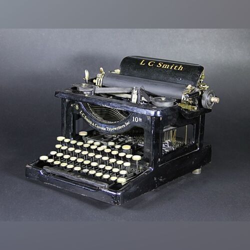 Inquisitor Vintage L C Smith Typewriter