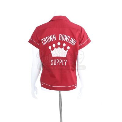 TWILIGHT (2008) - Bella Swan's Red "Crown Bowling Supply" Shirt