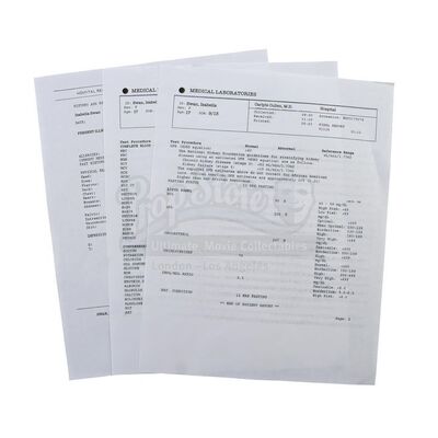 TWILIGHT (2008) - Bella Swan's Hospital Paperwork