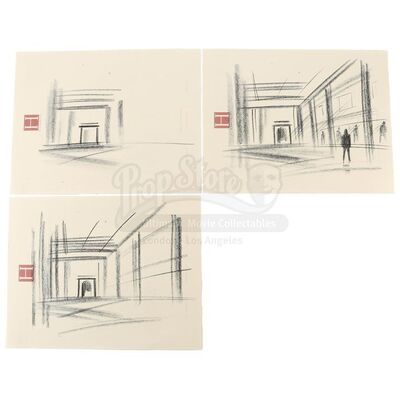TWILIGHT (2008) - Alice Cullen&rsquo;s Dance Studio Sketch Prints Set