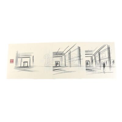 TWILIGHT (2008) - Alice Cullen&rsquo;s Dance Studio Sketch Prints Set