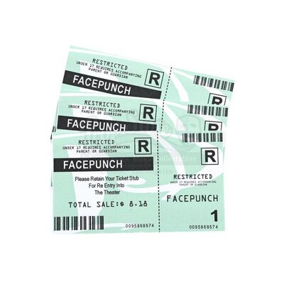 THE TWILIGHT SAGA: NEW MOON (2009) - Face Punch Ticket