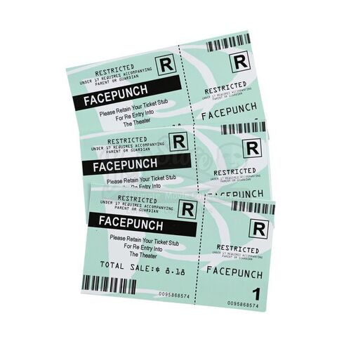 THE TWILIGHT SAGA: NEW MOON (2009) - Face Punch Ticket