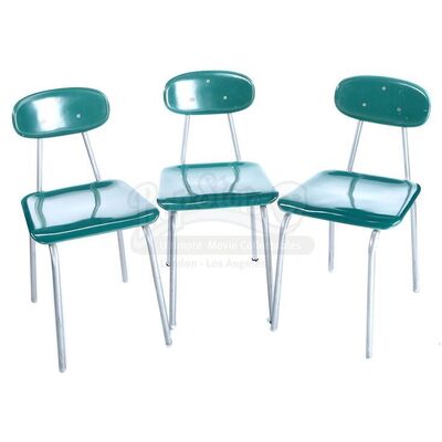 THE TWILIGHT SAGA: ECLIPSE (2010) - Forks High School Cafeteria Chairs