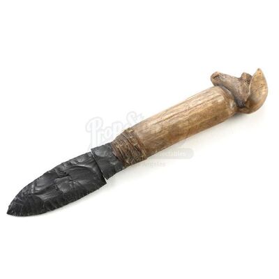 THE TWILIGHT SAGA: ECLIPSE (2010) - Tribal Wolf Head Stunt Dagger with Broken Blade