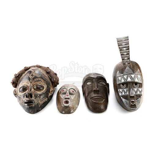 THE TWILIGHT SAGA: ECLIPSE (2010) - Four Cullen House Mask Decorations