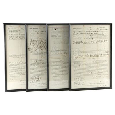 THE TWILIGHT SAGA: ECLIPSE (2010) - Edward Cullen's Framed Documents
