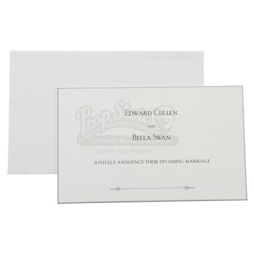 THE TWILIGHT SAGA: BREAKING DAWN PART 1 (2011) - Edward and Bella's Wedding Announcement