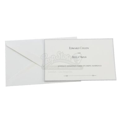 THE TWILIGHT SAGA: BREAKING DAWN PART 1 (2011) - Edward and Bella's Wedding Announcement