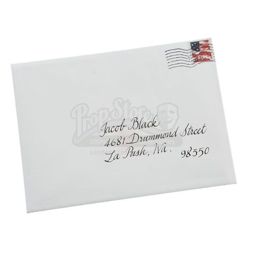 THE TWILIGHT SAGA: BREAKING DAWN PART 1 (2011) - Jacob Black's Wedding Invitation