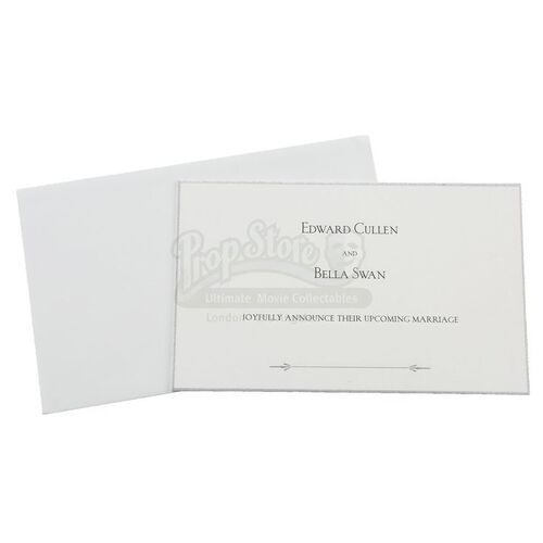 THE TWILIGHT SAGA: BREAKING DAWN PART 1 (2011) - Edward and Bella's Wedding Announcement