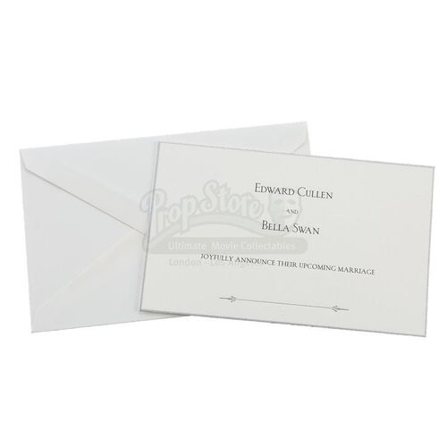 THE TWILIGHT SAGA: BREAKING DAWN PART 1 (2011) - Edward and Bella's Wedding Announcement