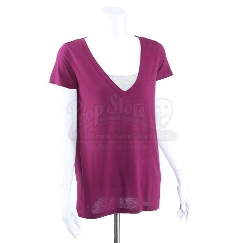 THE TWILIGHT SAGA: BREAKING DAWN PART 1 (2011) - Bella Cullen's Purple Shirt and Tank Top