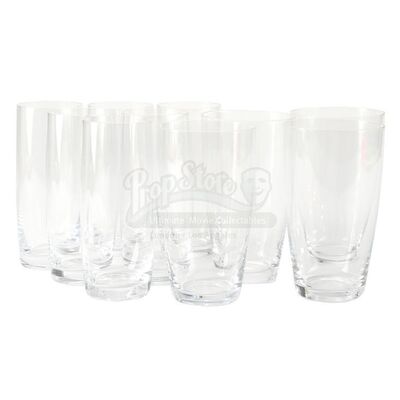 THE TWILIGHT SAGA: BREAKING DAWN PART 1 (2011) - Set of 6 Cullen House Drinking Glasses