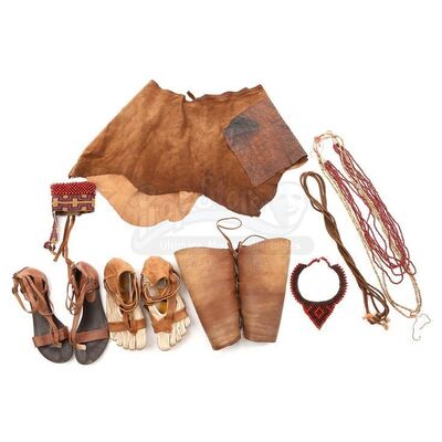 THE TWILIGHT SAGA: BREAKING DAWN PART 2 (2012) - Zafrina's Stunt Skirt, Sandals and Accessories