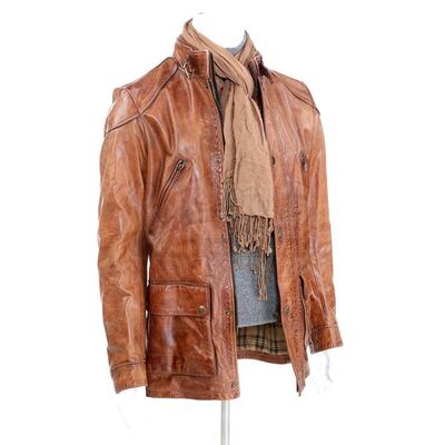 THE TWILIGHT SAGA: BREAKING DAWN PART 2 (2012) - Eleazar's Cullen Visit Jacket, Sweater and Scarf