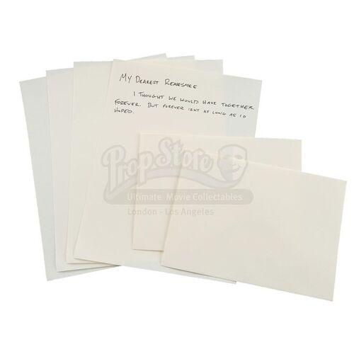 THE TWILIGHT SAGA: BREAKING DAWN PART 2 (2012) - Bella Cullen's Letter to Renesmee Lettering Samples and Stationary