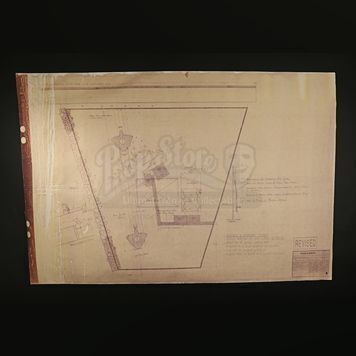 STAR WARS: THE PHANTOM MENACE (1999) - Gungan Submarine Set Blueprint