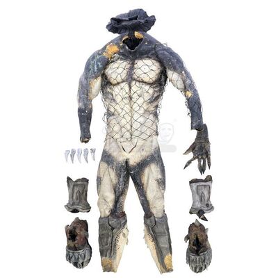 Lot # 19: AVPR: ALIENS VS PREDATOR - REQUIEM (2007) - Wolf (Ian Whyte) Predator Costume Components