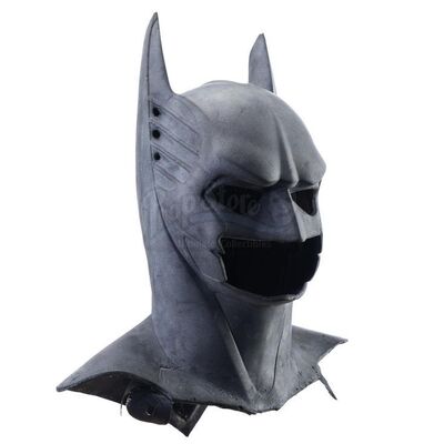 Lot # 37: BATMAN FOREVER (1995) - Batman's (Val Kilmer) Sonar-Suit Batcowl