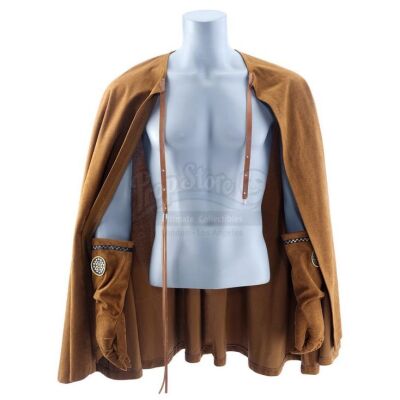 Lot # 39: BATTLESTAR GALACTICA (T.V. SERIES, 1978 - 1979) - Colonial Warrior Cape and Gloves