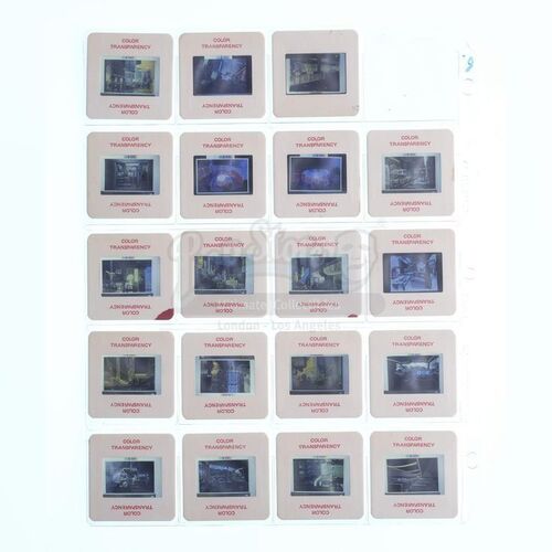 Lot # 43: BLADE RUNNER (1982) - Set of Syd Mead Production Design Transparencies