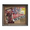 Lot # 93: GREASE 2 (1982) - Shadow Box of Props