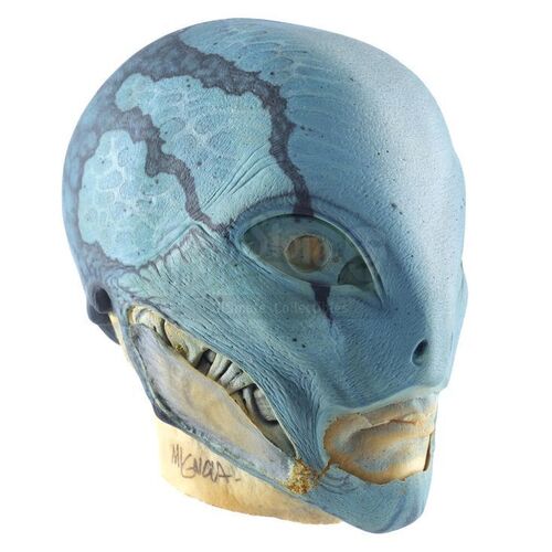 Lot # 110: HELLBOY II: THE GOLDEN ARMY (2008) - Abe Sapien's (Doug Jones) Mask