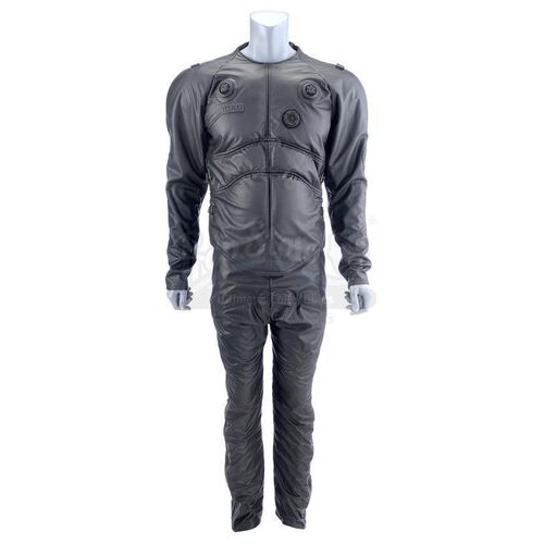 Lot # 111: HELLBOY II: THE GOLDEN ARMY (2008) - Black Stunt Abe Sapien Costume