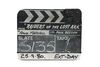 Lot # 126: RAIDERS OF THE LOST ARK (1981) - Production-Used Clapperboard