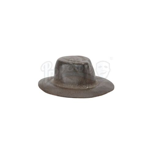 Lot # 133: INDIANA JONES & THE TEMPLE OF DOOM (1984) - Model Miniature Indiana Jones (Harrison Ford) Puppet Fedora