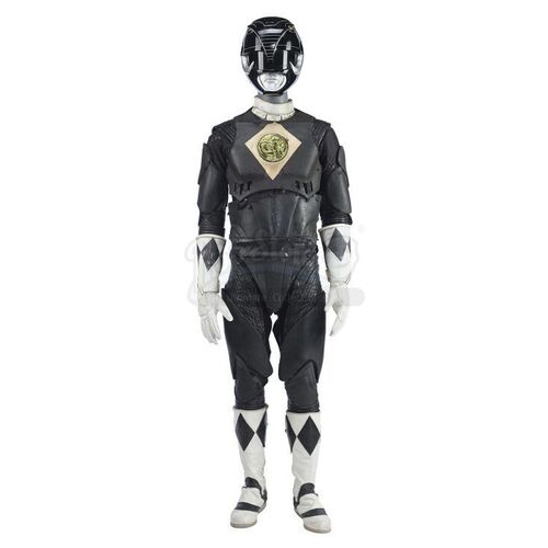 Lot # 183: MIGHTY MORPHIN' POWER RANGERS: THE MOVIE (1995) - Black Ranger (Johnny Yong Bosch) Costume