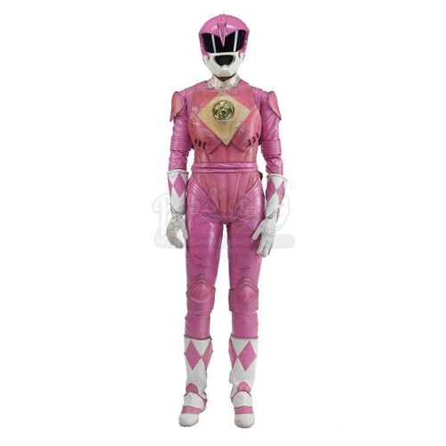 Lot # 187: MIGHTY MORPHIN' POWER RANGERS: THE MOVIE (1995) - Pink Ranger (Amy Jo Johnson) Costume