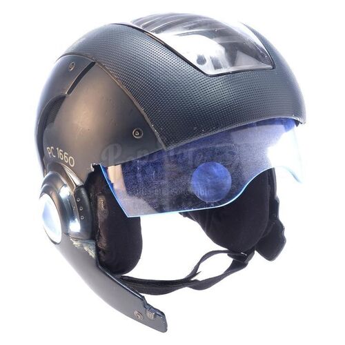 Lot # 190: MINORITY REPORT (2002) - Precrime Officer Joanov Helmet