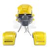 Lot # 193: MORTAL KOMBAT: ANNIHILATION (1997) - Cyrax's (J.J. Perry) Helmet and Shoulder Guards