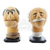Lot # 196: THE MUPPETS FRANCHISE (1975 - PRESENT) - Statler and Waldorf Muppet Heads