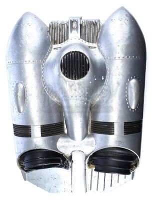 Lot # 220: THE ROCKETEER (1991) - Production-Made SFX Rocket Pack with Internal Steel Frame