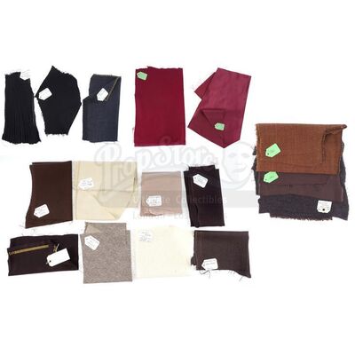 Lot # 265: STAR WARS: PREQUEL TRILOGY - Darth Maul and Jedi Fabric Swatches