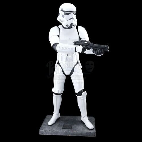Lot # 292: STAR WARS: ORIGINAL TRILOGY - Full-Size Don Post Imperial Stormtrooper Statue