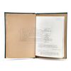Lot # 301: STAR WARS - EP V - THE EMPIRE STRIKES BACK (1980) - Carrie Fisher's Heavily Annotated, Leather-Bound Fifth Draft Script