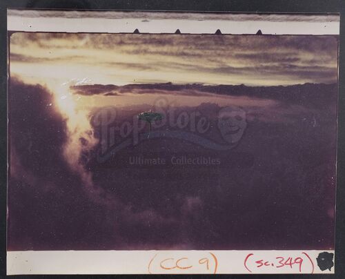 Lot # 307: STAR WARS - EP V - THE EMPIRE STRIKES BACK (1980) - Hand-Painted Cloud City Matte Concept Art by Ralph McQuarrie