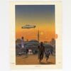 Lot # 339: THE MOS EISLEY CANTINA POP-UP BOOK (1995) - Hand-Painted Ralph McQuarrie Mos Eisley Cantina Illustration