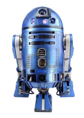 Lot # 344: STAR WARS - EP IX - THE RISE OF SKYWALKER (2019) - R2-SHP Light-up Remote Control Droid