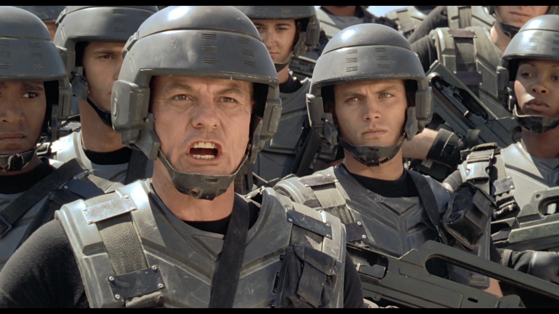 Lot # 355: STARSHIP TROOPERS (1997) - Jean Rasczak's (Michael Ironside ...