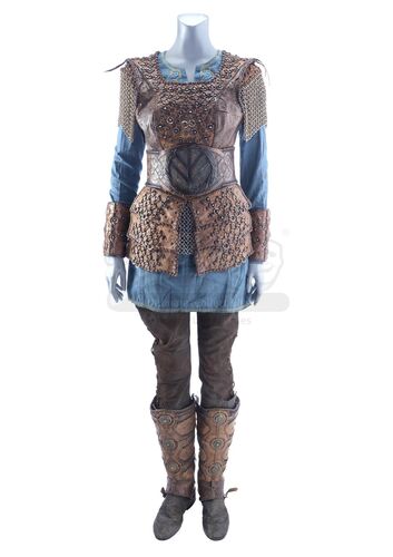 Lot # 405: VIKINGS (T.V. SERIES 2013 - 2020) - Lagertha (Katheryn Winnick) Costume
