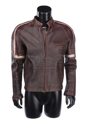 Lot # 407: WAR OF THE WORLDS (2005) - Ray Ferrier's (Tom Cruise) "Stage 1" Leather Jacket